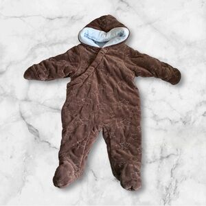 First impressions, infant quilted, hooded, snowsuit pram bunting winter …